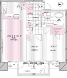 ブランズ東麻布の物件間取画像